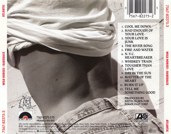 USED CD - Wild Horses – Bareback