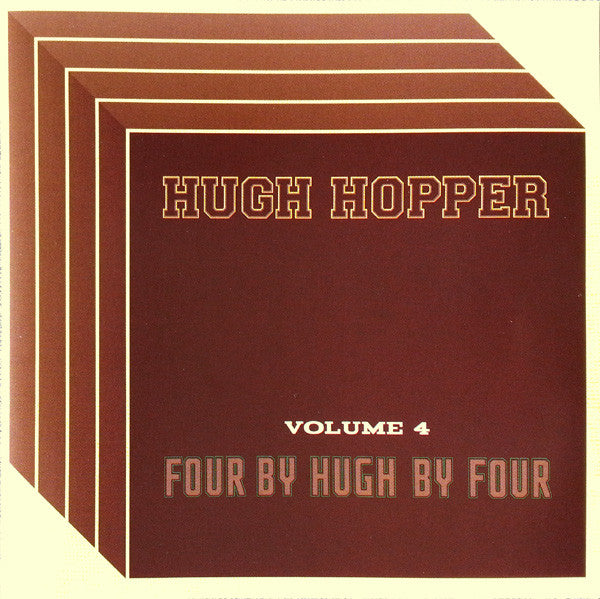 USED CD - Hugh Hopper – Four By Hugh By Four (Volume 4)