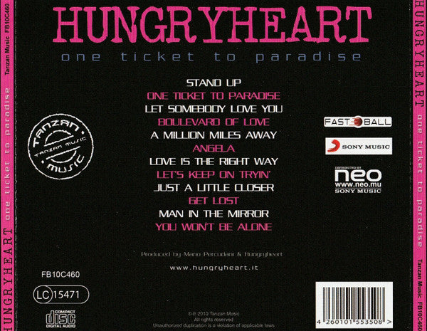 USED CD - HungryHeart – One Ticket To Paradise