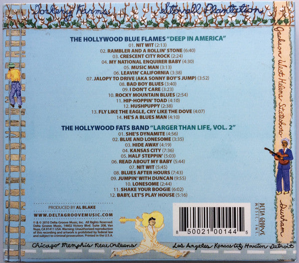 USED 2CD - Hollywood Blue Flames – Deep In America