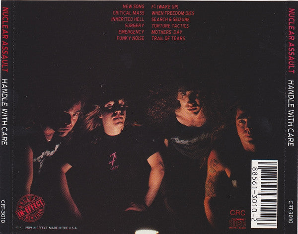 USED CD - Nuclear Assault – Handle With Care