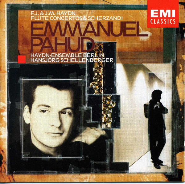 USED CD - F.J. & J.M. Haydn - Emmanuel Pahud, Haydn-Ensemble Berlin, Bernhard Hartog, Hansjörg Schellenberger – Flute Concertos & Scherzandi