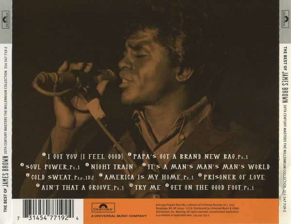 USED CD - James Brown – The Best Of James Brown