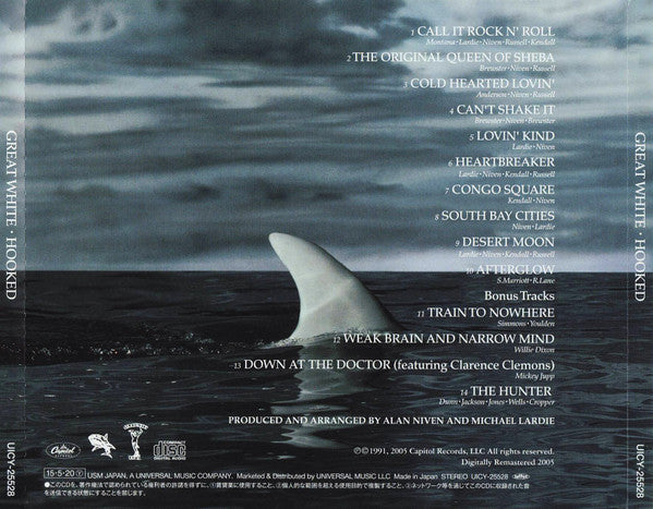 USED CD - Great White – Hooked (Japan)