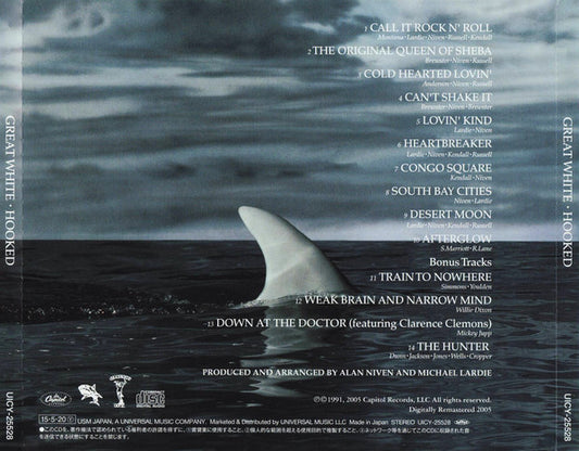 USED CD - Great White – Hooked (Japan)