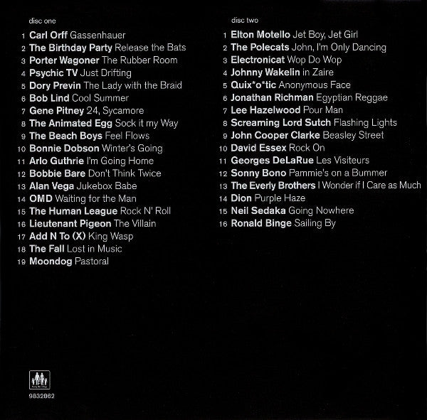 USED 2CD - Jarvis Cocker & Steve Mackey – The Trip - Curated By Jarvis Cocker & Steve Mackey