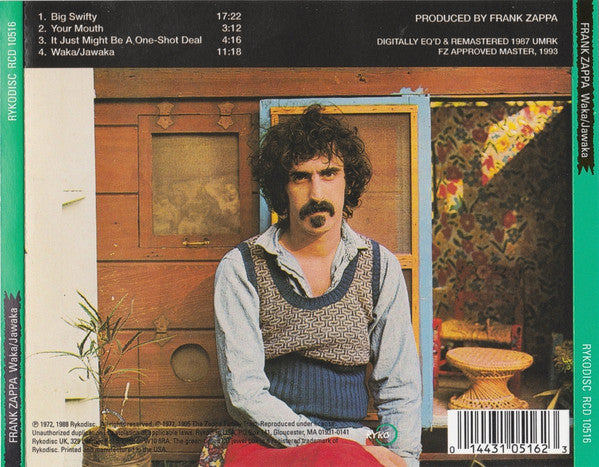 USED CD - Frank Zappa – Waka / Jawaka
