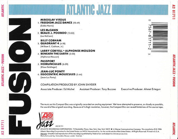 USED CD - Various – Fusion