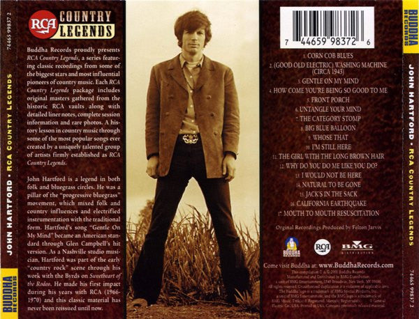 USED CD - John Hartford – RCA Country Legends