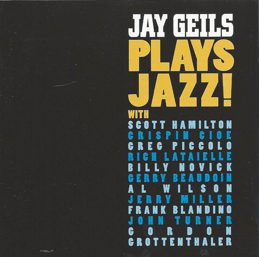 USED CD - Jay Geils – Jay Geils Plays Jazz!