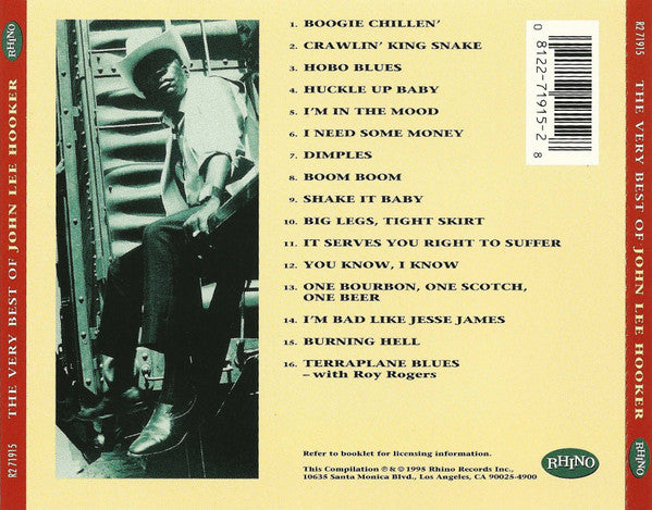 USED CD - John Lee Hooker – The Very Best Of