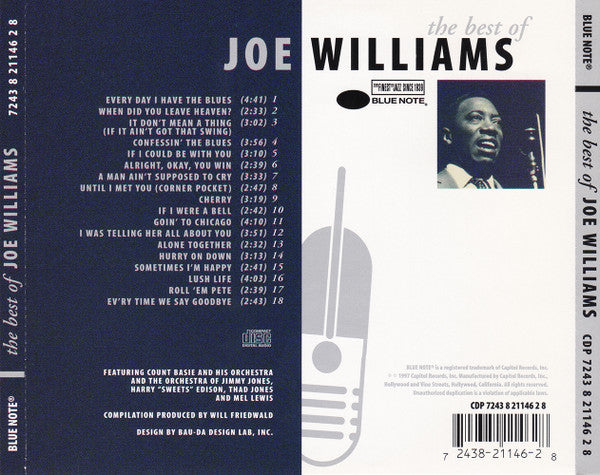 USED CD - Joe Williams – The Best of Joe Williams