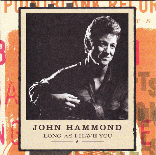 USED CD - John Hammond – Long As I Have You