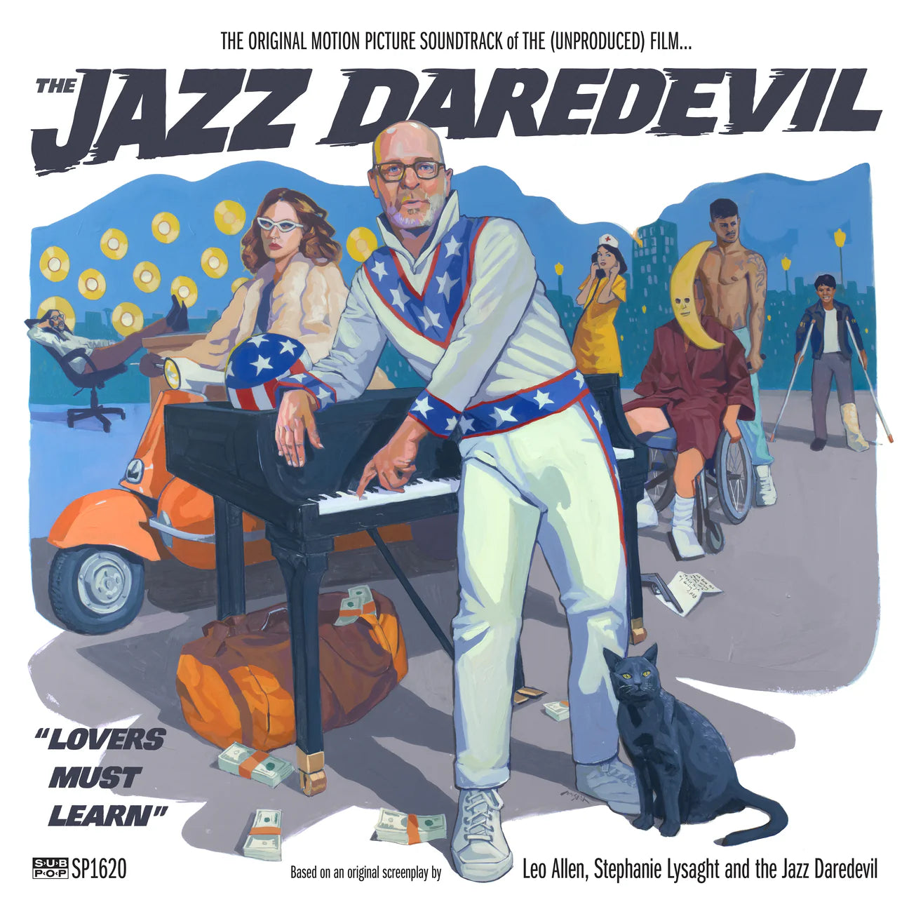 LP - Jon Benjamin - Jazz Daredevil The Original Motion Picture Soundtrack