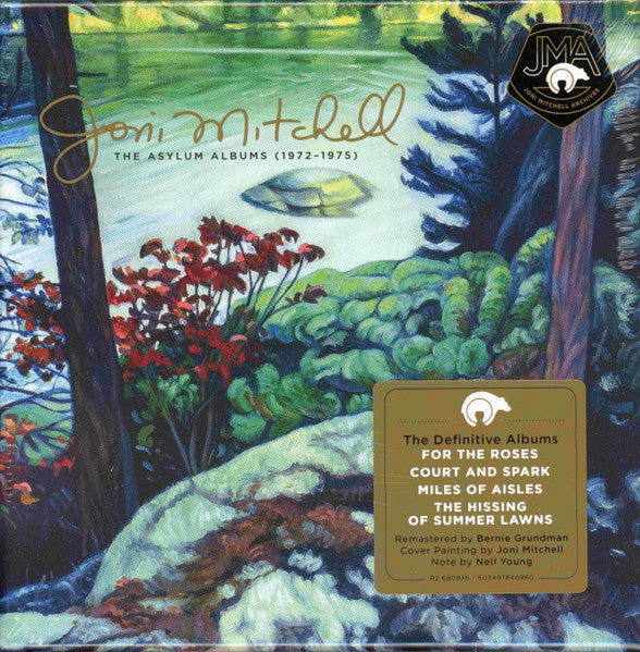 USED 4CD - Joni Mitchell - The Asylum Albums (1972–1975)