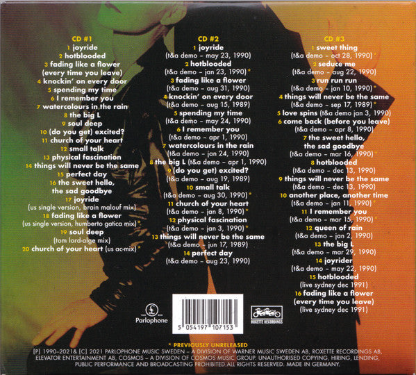 3CD - Roxette – Joyride