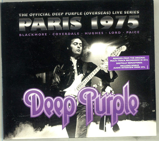 USED 2CD - Deep Purple – Live In Paris 1975