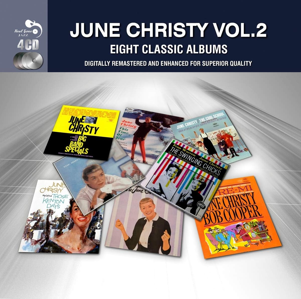 USED 4CD - June Christy – Vol.2 Eight Classic Albums