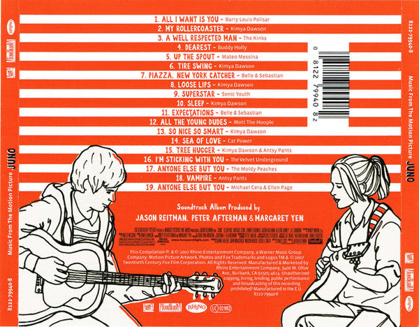 USED CD - Various – Juno (Music From The Motion Picture)