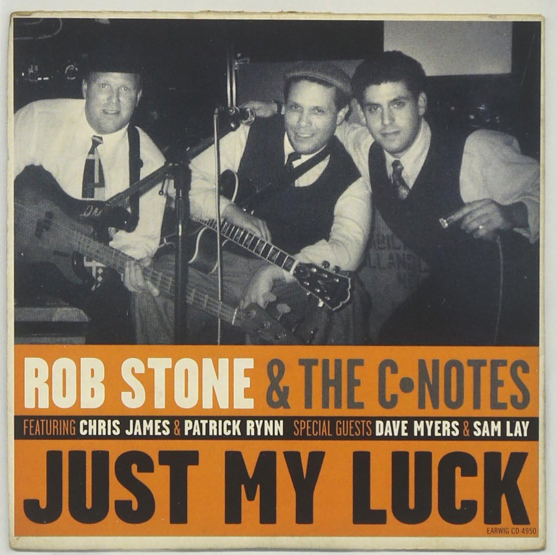 USED CD - Rob Stone & The C-Notes – Just My Luck