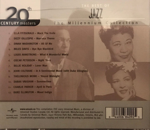 USED CD - Various – The Best Of Jazz