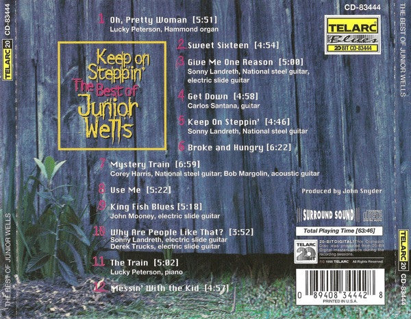 USED CD - Junior Wells – Keep On Steppin': The Best Of Junior Wells