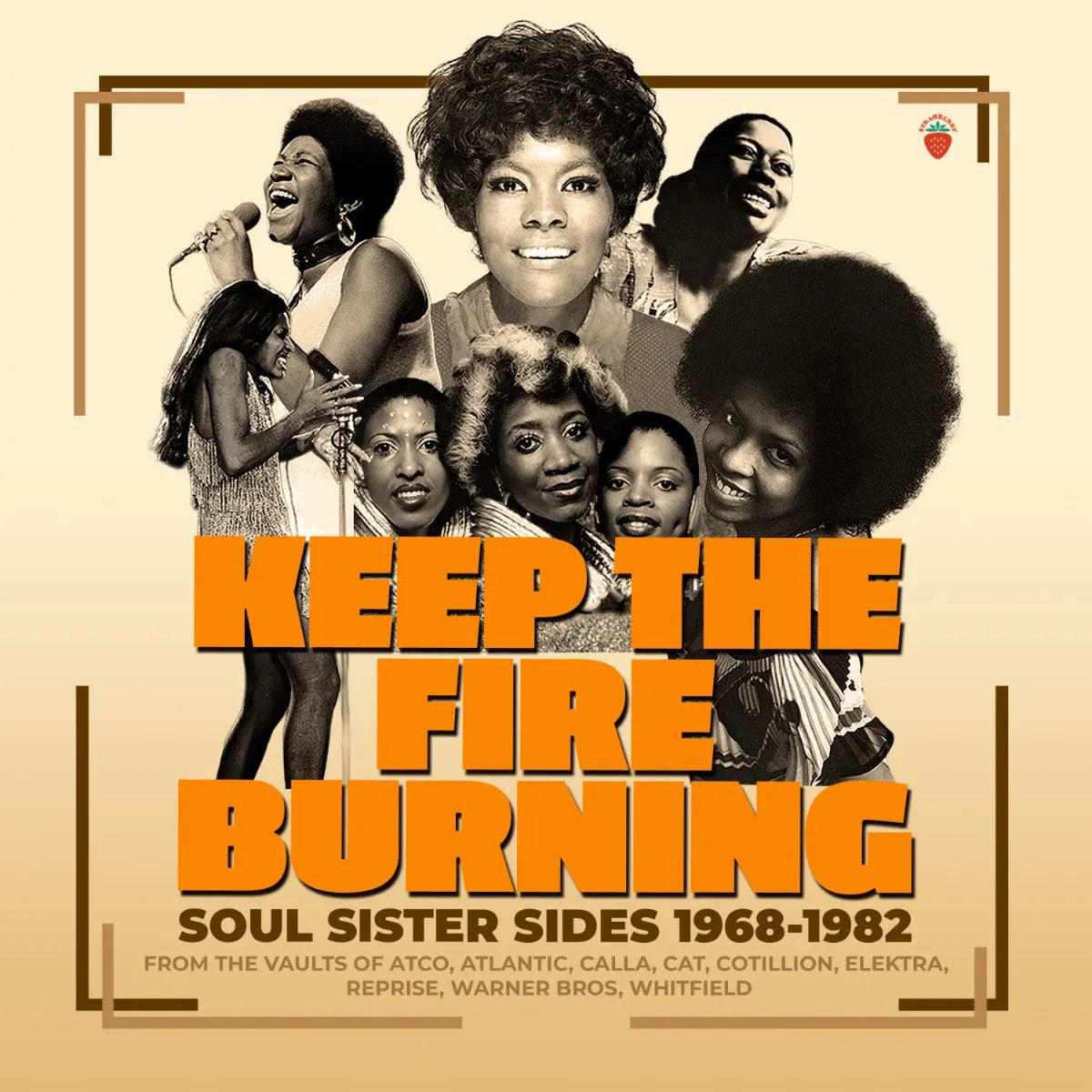 3CD - Various Artists: Keep The Fire Burning - Soul Sister Sides 1968-1982