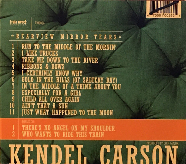 USED 2CD - Kendel Carson – Rearview Mirror Tears