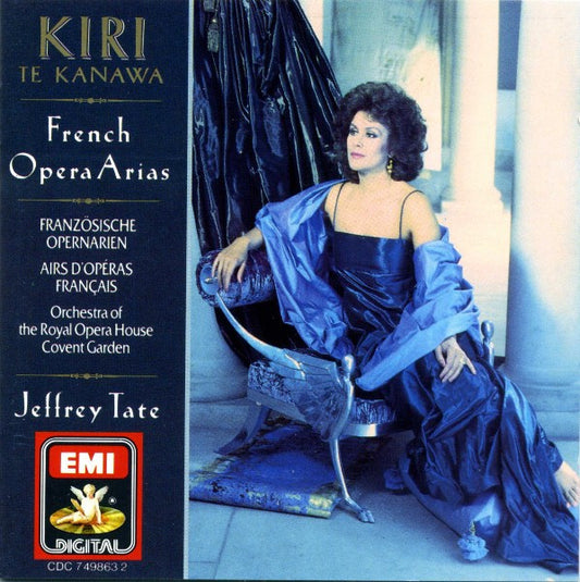 USED CD - Kiri Te Kanawa, Orchestra Of The Royal Opera House, Covent Garden, Jeffrey Tate – French Opera Arias