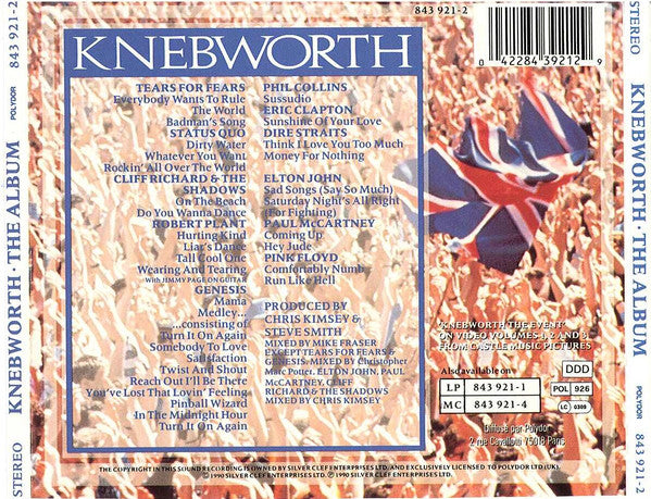 USED 2CD - Various – Knebworth