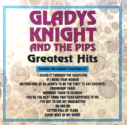 USED CD - Gladys Knight And The Pips – Greatest Hits