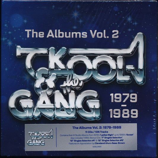 USED 11CD - Kool & The Gang – The Albums Vol. 2 1979-1989