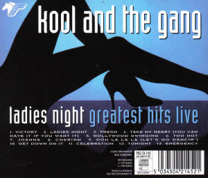 USED CD - Kool & The Gang – Ladies Night - Greatest Hits Live