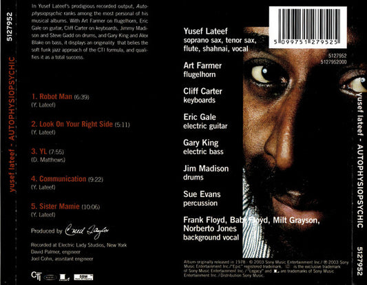 USED CD - Yusef Lateef With Art Farmer – Autophysiopsychic