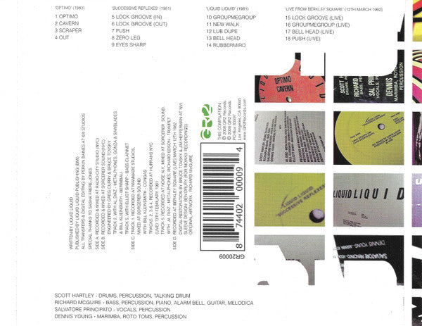 USED CD - Liquid Liquid – Liquid Liquid