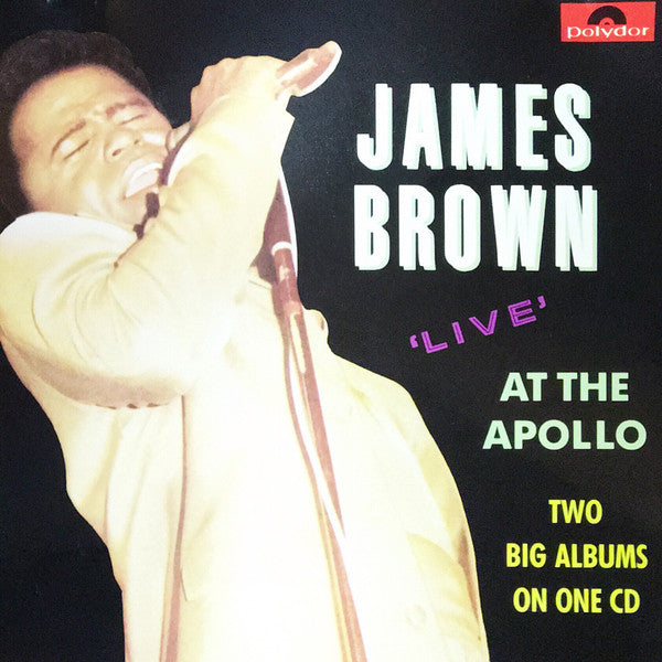 USED CD - James Brown – Live At The Apollo Two Big Albums On One CD
