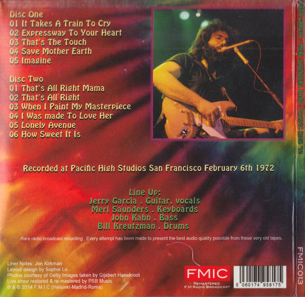 2CD - Jerry Garcia / Merl Saunders Band – Pacific High 72