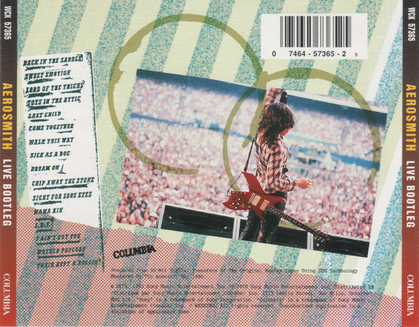 USED CD - Aerosmith – Live! Bootleg