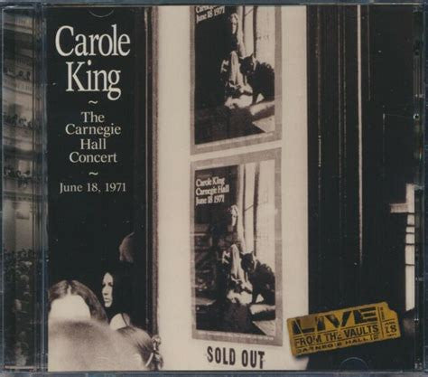 USED CD - Carole King – The Carnegie Hall Concert