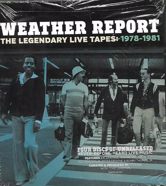 4CD - Weather Report – The Legendary Live Tapes: 1978-1981