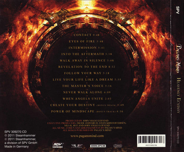 USED CD - Pagan's Mind – Heavenly Ecstasy