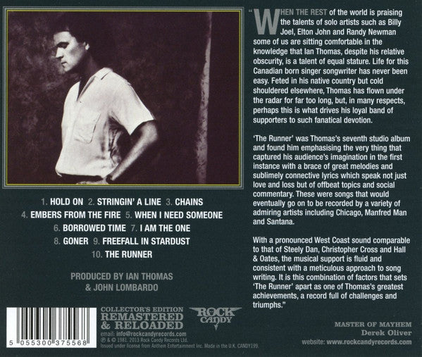 USED CD - Ian Thomas – The Runner