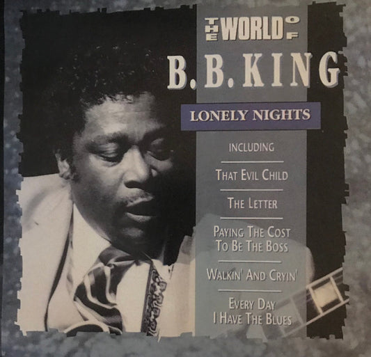 USED CD - B.B. King – Lonely Nights