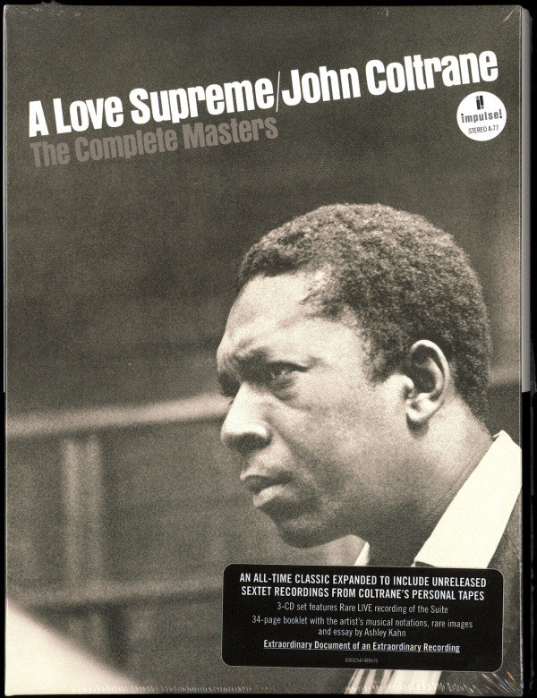 3CD - John Coltrane ‎– A Love Supreme: The Complete Masters