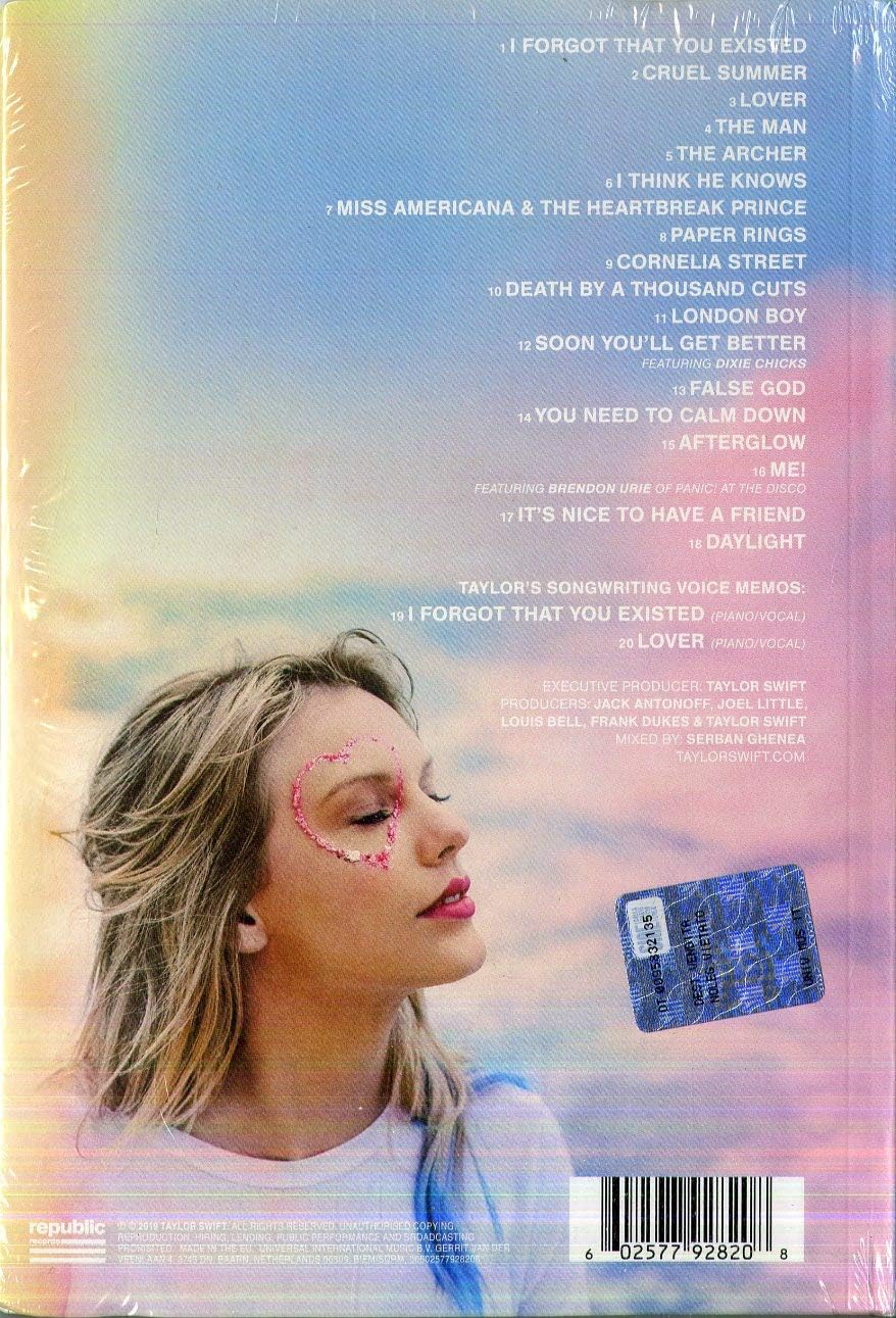 CD - Taylor Swift – Lover Deluxe Album Version 2