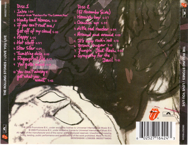 USED 2CD - The Rolling Stones – Love You Live