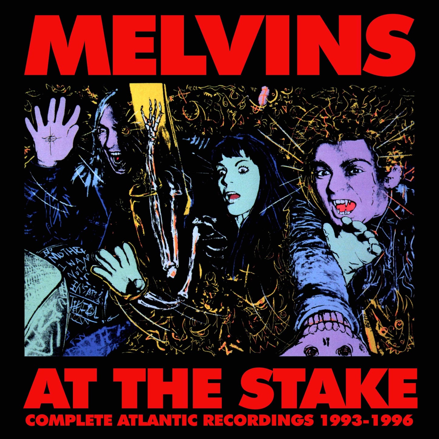 3CD - Melvins - At The Stake – Atlantic Recordings 1993-1995