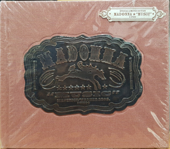 USED CD - Madonna – Music (Embossed Rose Hessian)