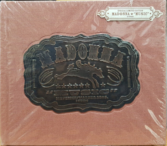 USED CD - Madonna – Music (Embossed Rose Hessian)