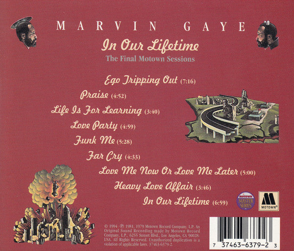 USED CD - Marvin Gaye – In Our Lifetime (The Final Motown Sessions)
